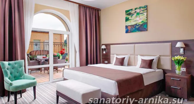Санаторий Арника Кисловодск. Студия с террасой