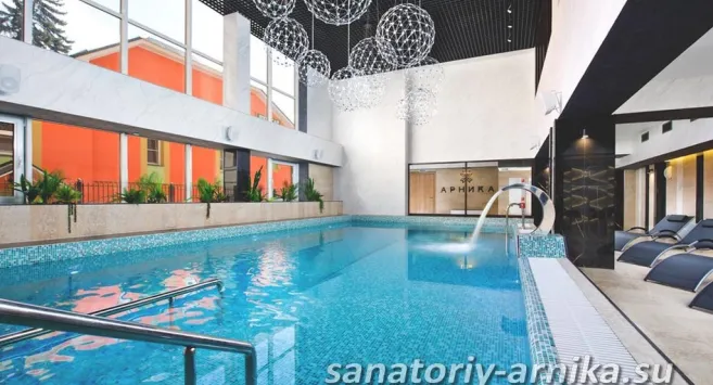 Санаторий Арника Кисловодск. Бассейн